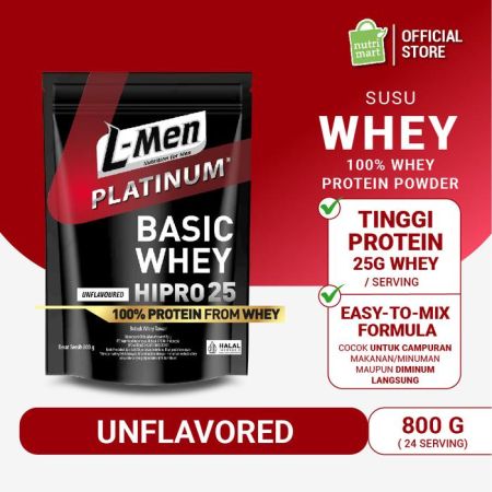 L-Men Platinum Whey, Whey Protein Isolat Premium untuk Bentuk Otot Lebih Cepat dan Bersih