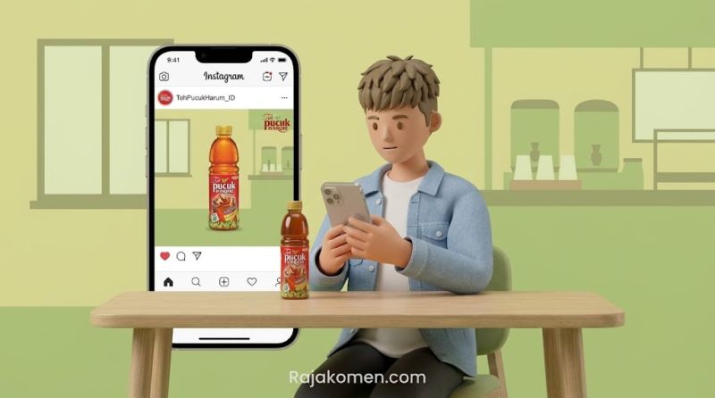 Cara Meningkatkan View Instagram Teh Pucuk Harum Saat Video Belum Banyak Ditonton