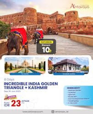 AntaVaya Rilis Tour Halal ke India, Menjelajahi Taj Mahal hingga Warisan Islam di Delhi dan Agra