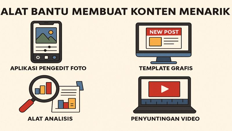 Alat Bantu Publikasi Media Sosial yang Efektif untuk Ciptakan Konten Menarik