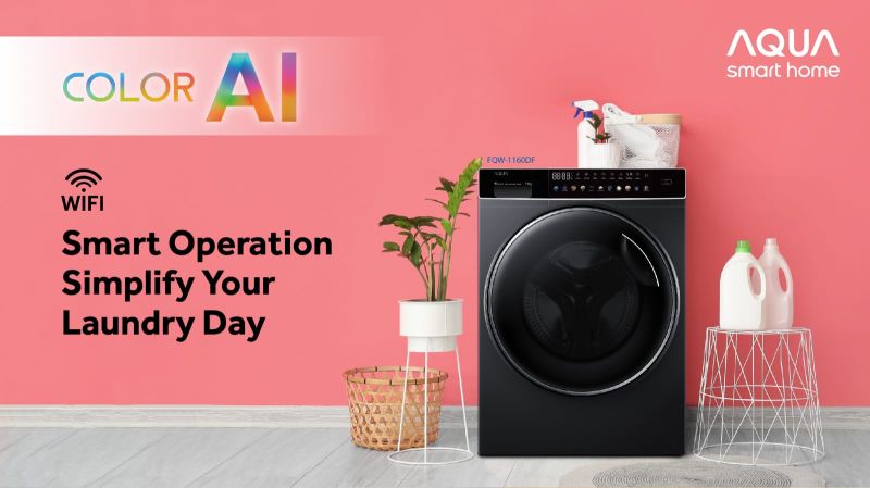 Aqua Elektronik Mesin Cuci Hemat Listrik yang Bisa Jalan Sendiri Saat Listrik Nyala Lagi