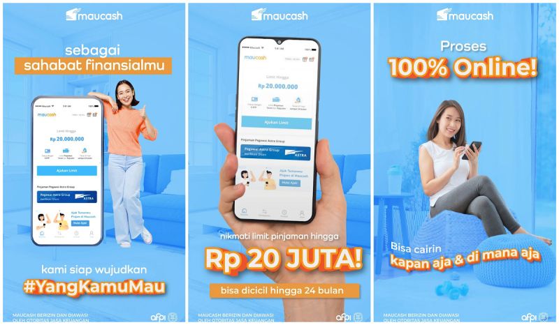 Maucash Pinjol Legal dengan Opsi Cicilan dan Dana Tunai Sekaligus