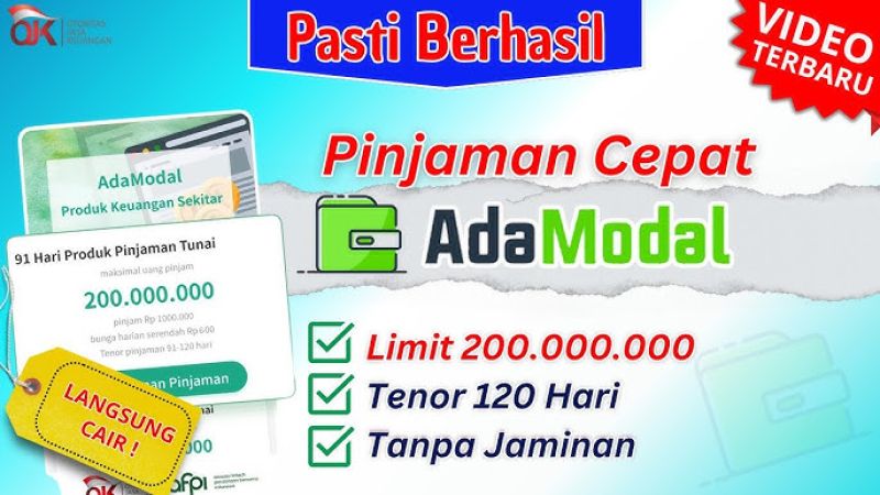  Limit Lebih Besar, Cicilan Lebih Ringan! Pinjam di AdaModal Gak Bikin Pusing