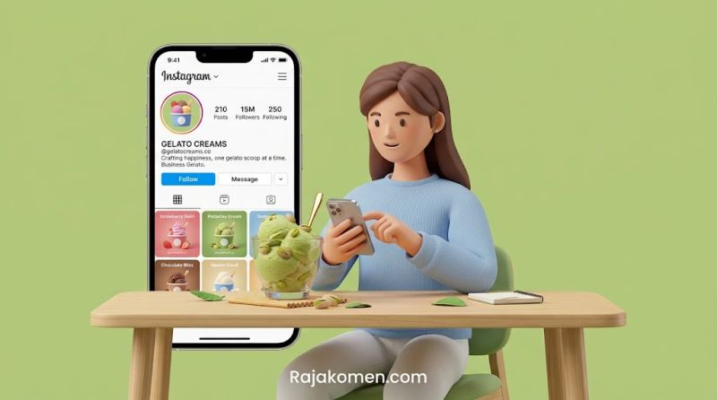 Cara Meningkatkan Engagement Instagram untuk Bisnis Gelato