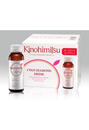 Kinohimitsu J’Pan Beauty Drink, Solusi Kulit Glowing dan Awet Muda dengan Kolagen dan Vitamin C Siap Minum