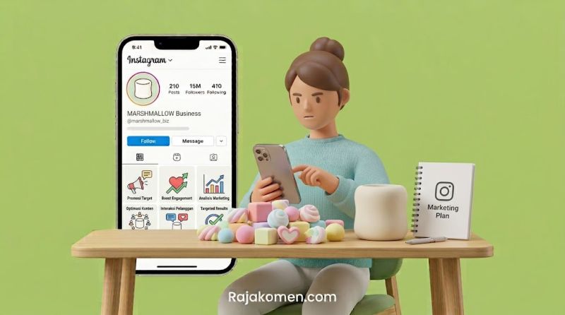 Cara Meningkatkan Engagement Instagram untuk Bisnis Marshmallow