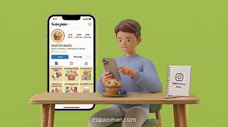 Cara Meningkatkan Engagement Instagram untuk Bisnis Muffin