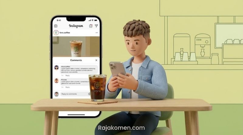 Cara Meningkatkan Komentar Instagram Fore Coffee Saat Postingan Belum Banyak Mendapat Respons