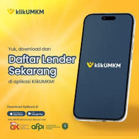 Cukup KTP dan Data Usaha, klikUMKM Tawarkan Pinjaman Tanpa Jaminan untuk UMKM
