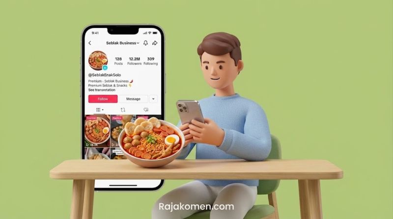 Cara TikTok Membantu Bisnis Seblak Menjangkau Konsumen Lebih Luas