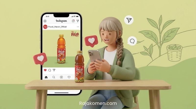 Cara Meningkatkan Like Instagram Teh Pucuk Harum Saat Respons Pengguna Masih Rendah