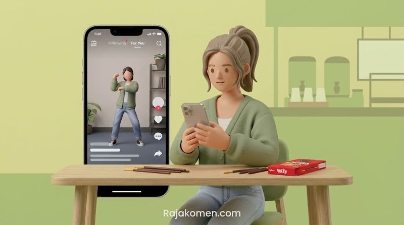 Cara Meningkatkan Share TikTok Pocky Saat Video Masih Jarang Dibagikan