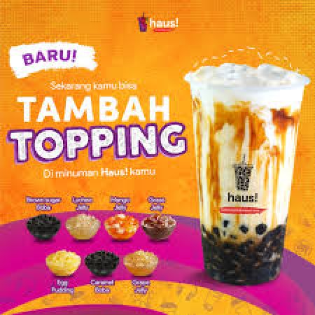 Grass Jelly Haus! Topping Segar Favorit Anak Muda Pecinta Tekstur Lembut dan Rasa Ringan