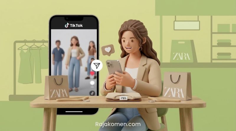 Cara Meningkatkan Share TikTok Zara Saat Konten Fashion Masih Jarang Dibagikan