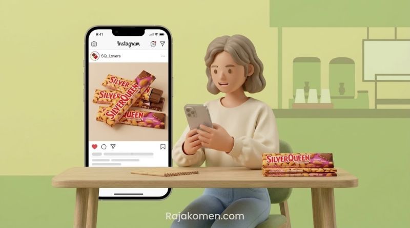 Cara Meningkatkan Komentar Instagram SilverQueen Saat Postingan Belum Banyak Mendapat Respons