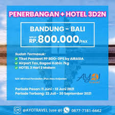 Ayotravel Bikin Liburan Akhir Pekan Makin Murah dengan Promo Tiket Spesial