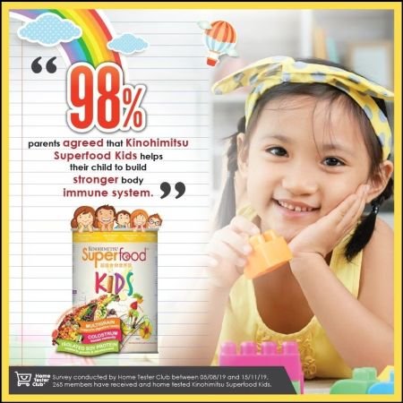 Kinohimitsu Superfood+ Kids, Dukung Tumbuh Kembang Anak dengan Nutrisi Seimbang yang Lezat dan Mudah Diserap