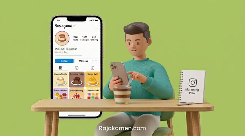 Cara Meningkatkan Engagement Instagram untuk Bisnis Puding