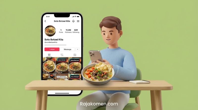 Cara Meningkatkan Engagement TikTok untuk Bisnis Soto Betawi