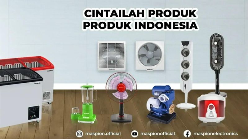 Maspion Brand Elektronik dan Peralatan Rumah Tangga Asli Indonesia yang Teruji Tangguh dan Terjangkau