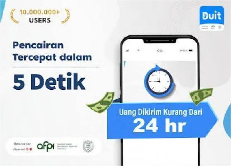 Butuh Dana Cepat? PinjamDuit Tawarkan Pencairan Kilat Tanpa Ribet dan Bisa Ulangi Pinjaman