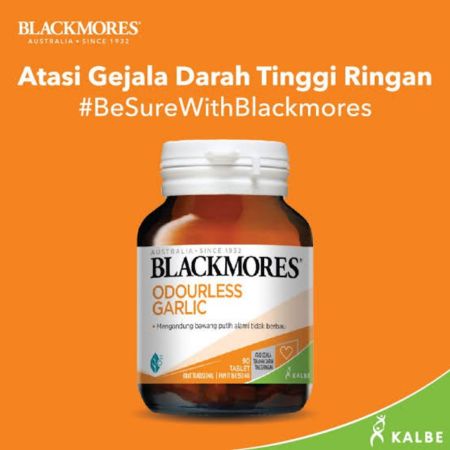 Kalbe Blackmores Odourless Garlic, Bantu Turunkan Kolesterol dan Jaga Daya Tahan Tubuh tanpa Bau Tak Sedap