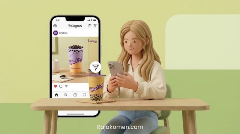 Cara Meningkatkan Komentar Instagram Chatime Saat Postingan Masih Sepi Respons