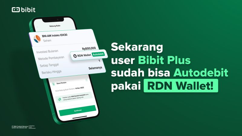 Bibit Hadirkan Fitur Auto Invest untuk Bantu Pengguna Konsisten Bangun Portofolio Masa Depan