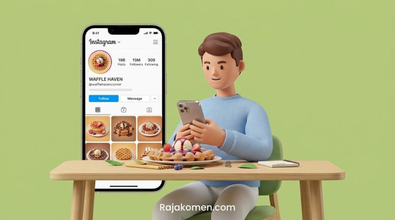 Cara Meningkatkan Engagement Instagram untuk Bisnis Waffle
