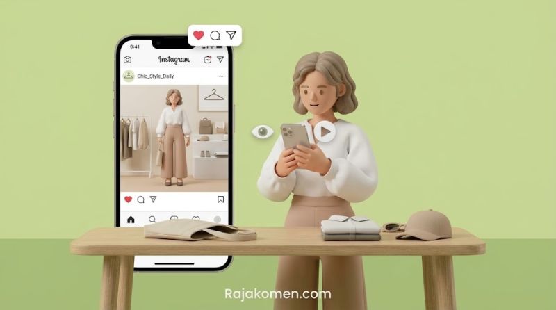 Cara Meningkatkan View Instagram Uniqlo Saat Konten Fashion Belum Banyak Ditonton