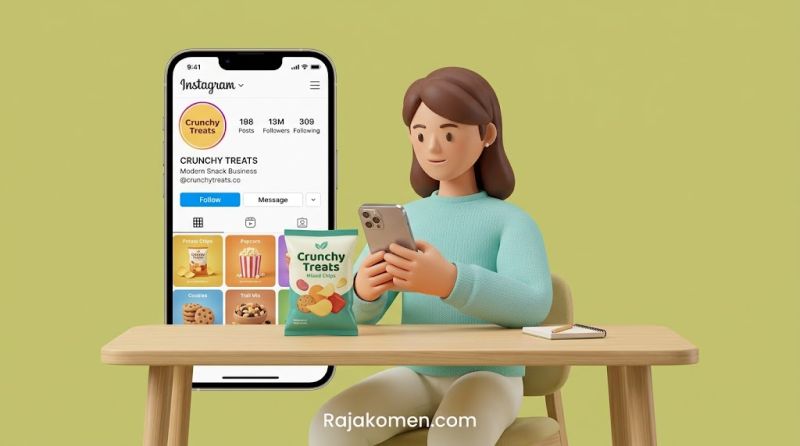 Cara Meningkatkan Engagement Instagram untuk Bisnis Makanan Ringan