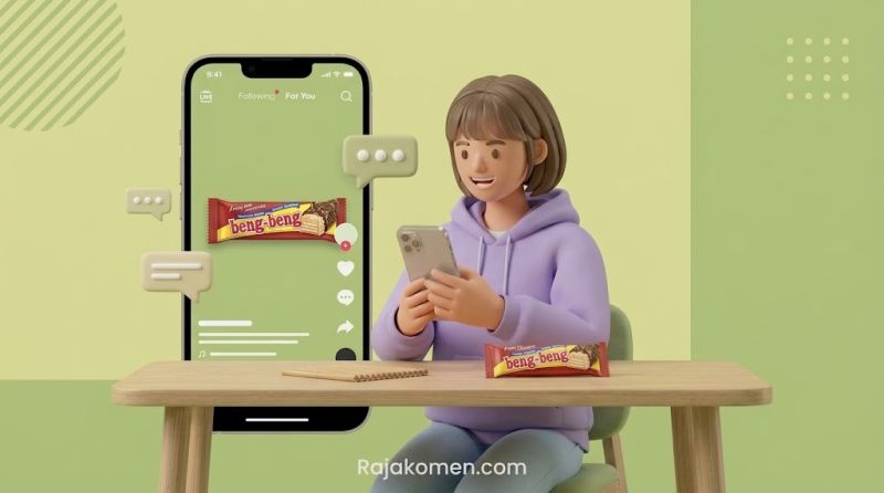 Cara Meningkatkan Komentar TikTok Beng Beng Saat Video Masih Sepi Respons