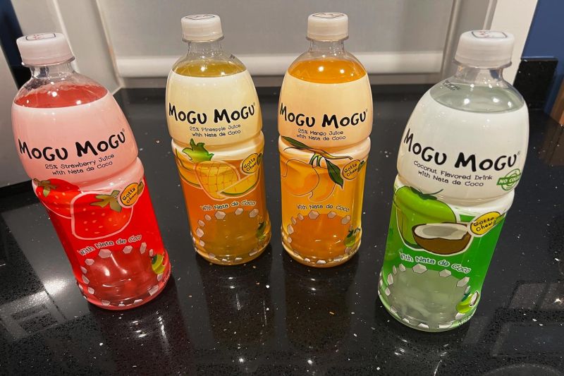 Mogu Mogu: Minuman Rasa Buah dengan Sensasi Kenyal Nata de Coco