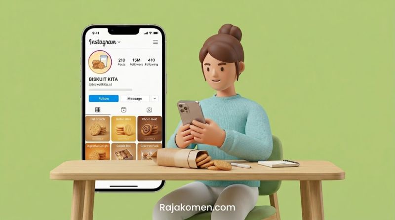 Cara Meningkatkan Engagement Instagram untuk Bisnis Biskuit