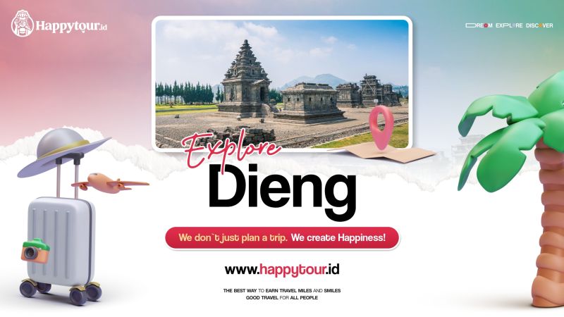 Eksplor Dieng Plateau Bersama Happy Tour! Sunrise Sikunir, Kawah Sikidang, dan Budaya Dataran Tinggi