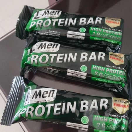 L-Men Protein Bar, Camilan Tinggi Protein untuk Energi Cepat dan Pemulihan Otot Praktis