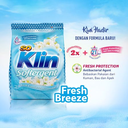 So Klin Deterjen Andalan Keluarga Indonesia untuk Cucian Bersih dan Harum Tahan Lama