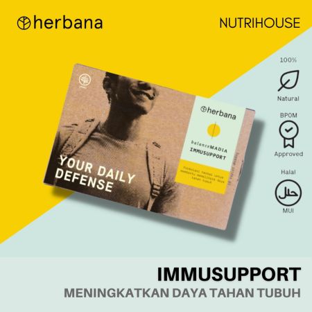 Herbana Balance Madia Immune, Perisai Alami untuk Tingkatkan Daya Tahan Tubuh di Tengah Aktivitas Padat