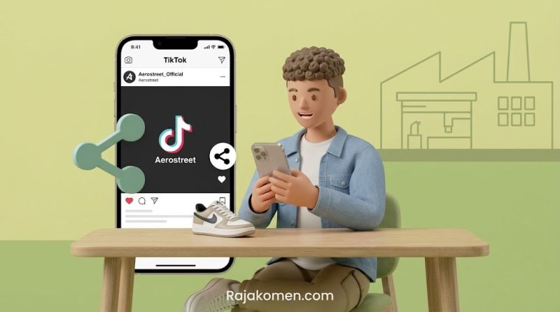 Cara Meningkatkan Share TikTok Aerostreet Saat Video Sepatu Masih Jarang Dibagikan