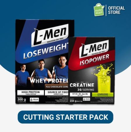  L-Men Lose Fat, Susu Rendah Lemak untuk Bantu Bakar Lemak dan Pertahankan Massa Otot