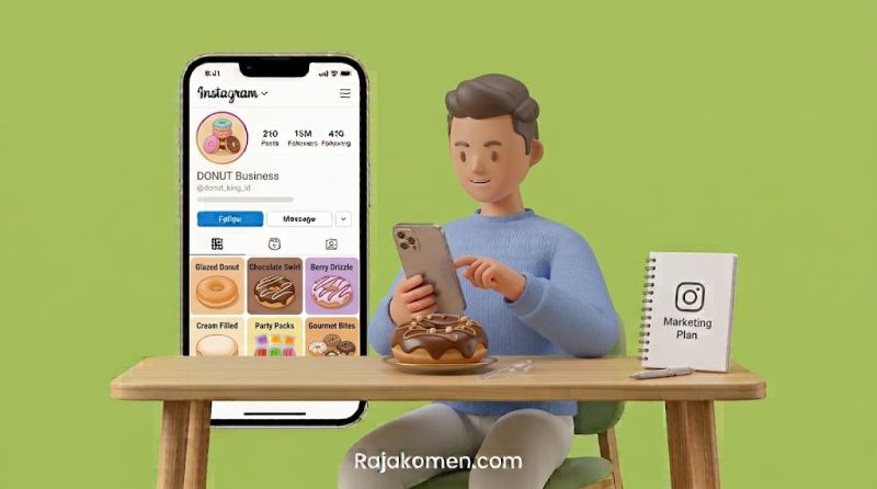 Cara Meningkatkan Engagement Instagram untuk Bisnis Donat
