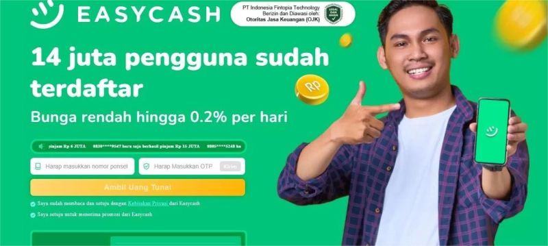 EasyCash Jadi Pilihan Milenial Saat Butuh Dana Cepat dan Praktis
