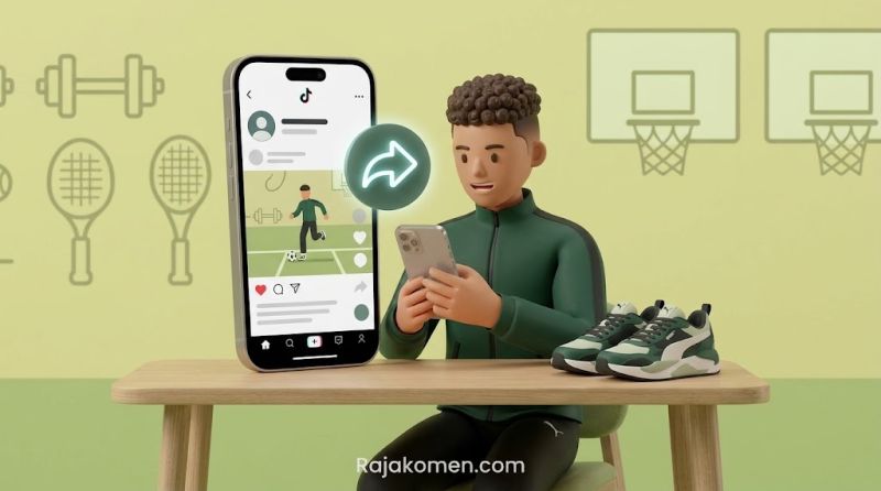 Cara Meningkatkan Share TikTok Puma Saat Video Masih Jarang Dibagikan