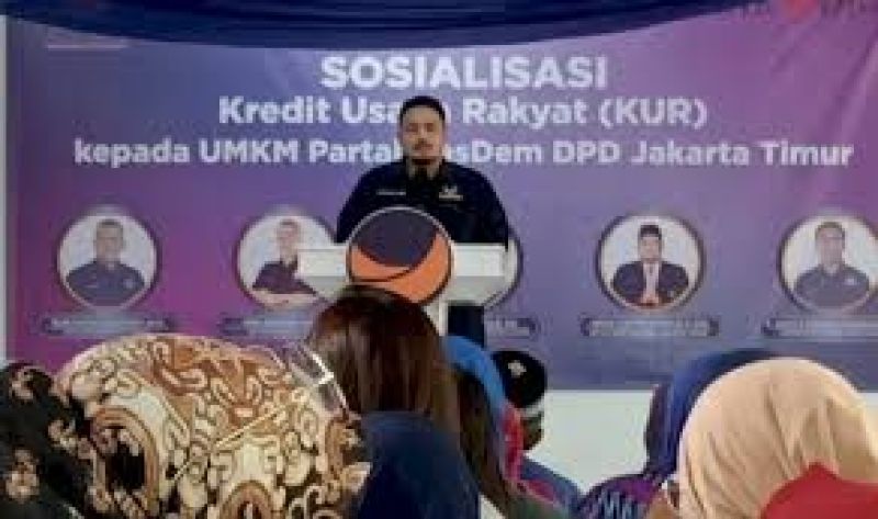 NasDem Dorong Ekonomi Rakyat Lewat UMKM, Tawarkan Akses Modal dan Pelatihan Gratis