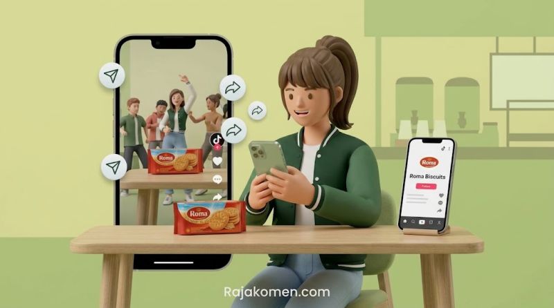 Cara Meningkatkan Share TikTok Roma Saat Video Masih Jarang Dibagikan