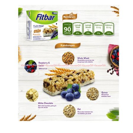 Fitbar Fruits, Camilan Sehat Rasa Buah untuk Energi Alami dan Serat Harian