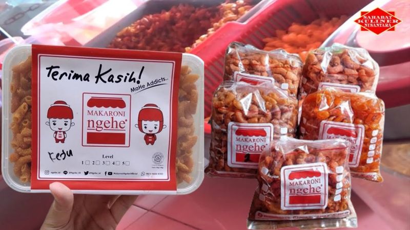 Makaroni Ngehe Jadi Camilan Andalan Milenial, Praktis dan Pedasnya Pas untuk Temani Aktivitas Harian