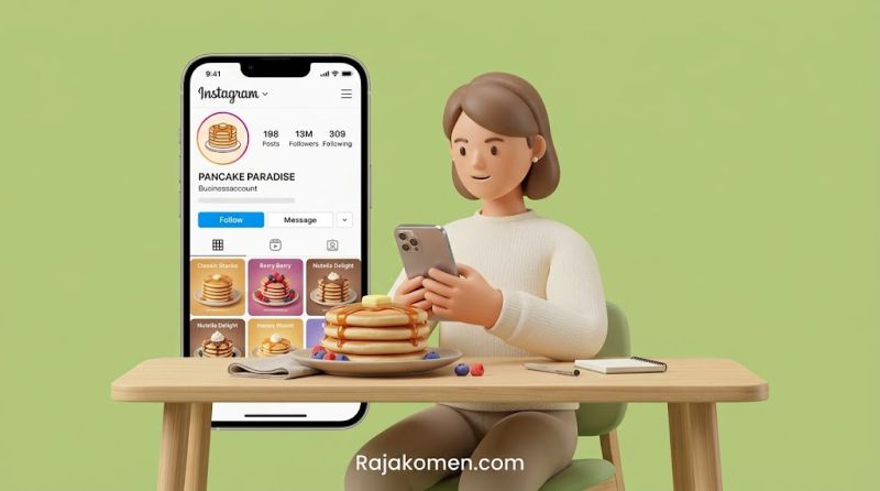 Cara Meningkatkan Engagement Instagram untuk Bisnis Pancake