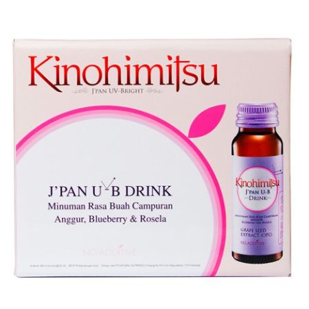 Kinohimitsu J’Pan UV Bright, Perlindungan Kulit dari Sinar Matahari dalam Bentuk Minuman Kolagen yang Menyegarkan