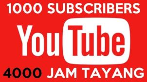 Biaya Membeli 1000 Subscriber 4000 Jam Tayang